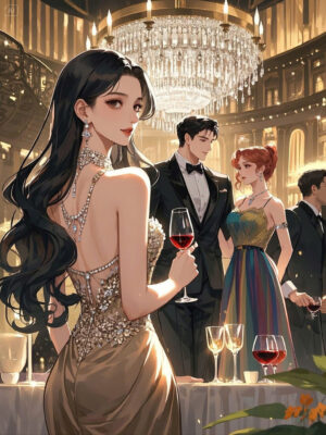 Ảnh bìa của Xuyên Thành Vợ Phản Diện, Cả Nhà Đều Nghe Được Tiếng Lòng Tôi