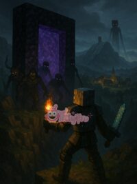 Ảnh bìa của Minecraft: Cuộc Chiến Ba Thế Giới