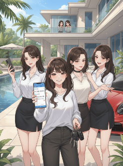 Bạn Cùng Phòng Của Tôi Là Ba Tiểu Thư Siêu Giàu