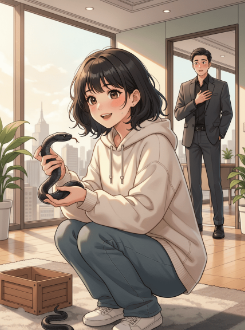 Sếp Của Tôi Là Một Con Rắn Nhỏ Màu Đen