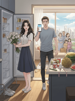 Bạn Trai Nhặt Hoa Từ Thùng Rác Tặng Tôi