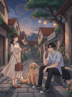 Pháo Hoa Và Bầu Trời Sao