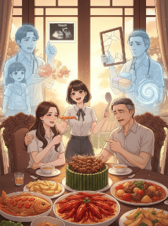 Sau Khi Đầu Thai Thành Con Gái Nam Chính