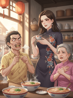 Mẹ Kế Của Tôi Giới Thiệu Cháu Bà Ta Cho Tôi Xem Mắt