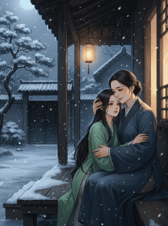 Mái Hiên Đen Phủ Tuyết