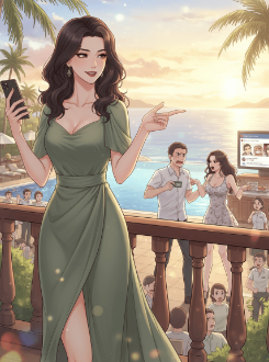 Bạn Cùng Phòng Trà Xanh Là Bà Hoàng Đào Mỏ