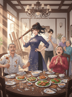 Mỏ Hỗn Đại Chiến Họ Hàng Cực Phẩm