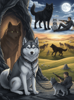 Làm Một Husky Trong Bầy Sói