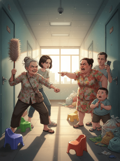 Bà Nội Siêu Phàm Đã Đến, Mau Tránh Ra!