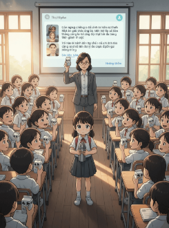 Chuyện Ở Lớp Học, Sữa Học Đường