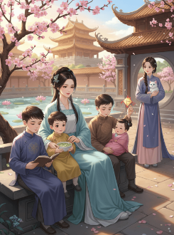 Nhật Ký Trông Trẻ Trong Hậu Cung