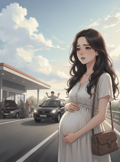 Bị Bỏ Rơi Trên Cao Tốc Lúc Mang Thai