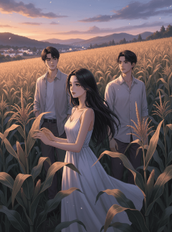 Ba Bóng Hình Trong Ruộng Ngô