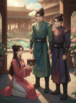 Hộp Trang Sức Tám Món