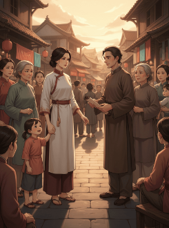 Tranh Hoa Mỹ Nhân