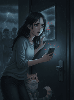 Ngày Bão, Đạn Mạc Bảo Tôi Đừng Mở Cửa