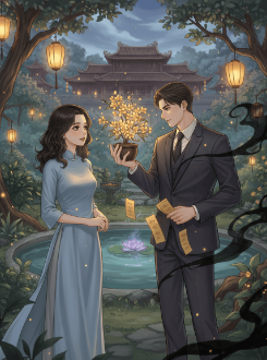 Chậu Hoa Biết Thả Thính