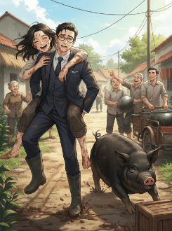 Sếp Tôi Rơi Vào Ao Làng