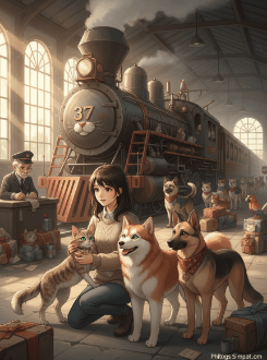 Chuyến Tàu Bí Ẩn Của Những Thú Cưng