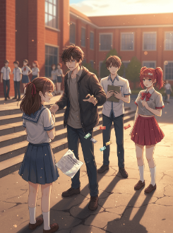 Cô Gái Buộc Tóc Hai Bên