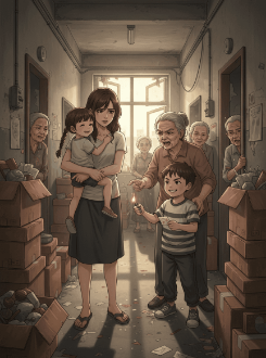 Sống Lại, Tôi Gắp Lửa Bỏ Tận Tay Bà Hàng Xóm