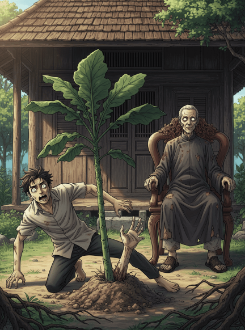 Vườn Củ Cải Chôn Thây Ma