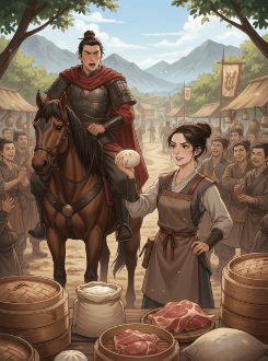 Bánh Thịt Biên Ải