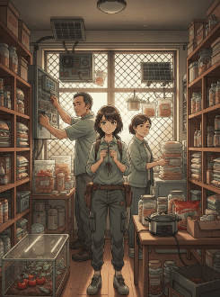 Tôi Trồng Cây Và Tích Trữ Lương Thực Trong Tận Thế