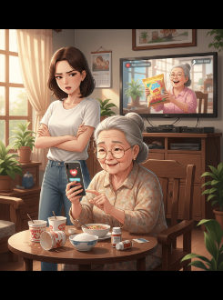 Bà Nội Muốn Làm ” Hot Girl”