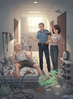 Ông Hàng Xóm Chiếm Dụng Hành Lang