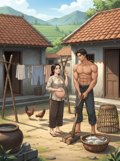 Xuyên Sách Về Thập Niên: Hạnh Phúc Bên Chồng Cùng Nuôi 2 Con