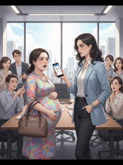 Đồng Nghiệp Giả Có Thai Để Đi Nhờ Xe