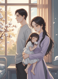 Cây Bông Gòn Nở Hoa