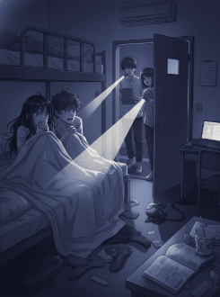 Bạn Cùng Phòng Đưa Bạn Trai Về Ký Túc Xá