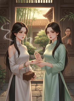 Vẽ Mày Tựa Liễu Xanh