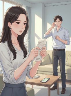 Tờ Hóa Đơn Trong Túi Quần