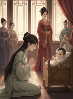 Bán Quỷ Thôn, Quý Phi Ôm Một Đứa Bé Còn Đỏ Hỏn Về Cung, Không Biết Đó Là Thai Gia Gia Đã Trăm Tuổi Của Ta