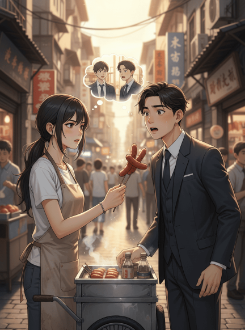 Cô Gái Bán Xúc Xích Và Tổng Tài Trại Heo