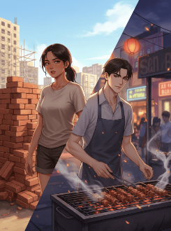 Cô Nàng Chuyển Gạch Và Anh Chàng Bán Xiên Nướng