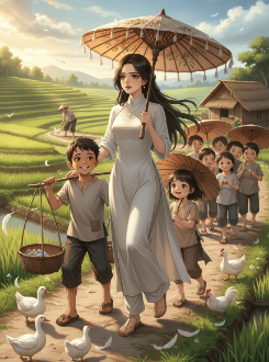 Tiểu Thư Gà Vịt Và Chàng Thư Sinh