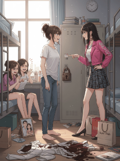 Lên Đại Học Gặp Con Riêng Của Ba