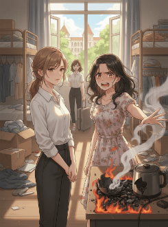 Sự Dứt Khoát Đối Diện Với Người Bạn Cùng Phòng