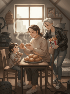 Mẹ Ơi! Đói Đói, Cơm Cơm