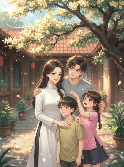 Nhà Tôi Có Bốn Đứa Trẻ