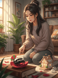 Khách Thuê Phòng Là Một Chú Nhện Nhảy