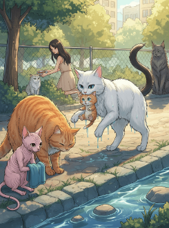 Mèo Không Dễ Chọc