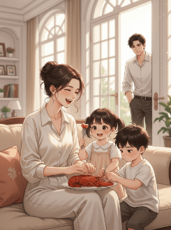 Mẹ Kế Ác Độc Của Hai Phản Diện Nhí