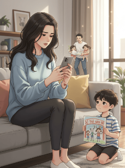 Người Bố Trong Bức Tranh