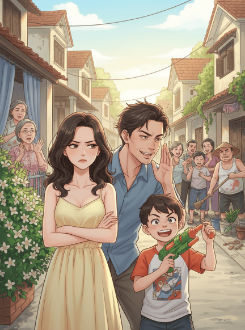 Ba Kẻ Điên Đối Đầu Gã Hàng Xóm Xấu Tính