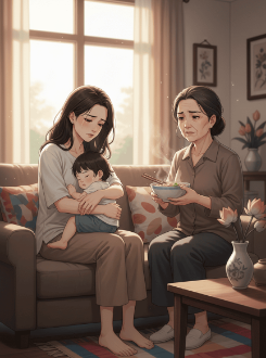 Sau Khi Ly Hôn, Tôi Cùng Con Gái Sống Chung Với Mẹ Chồng